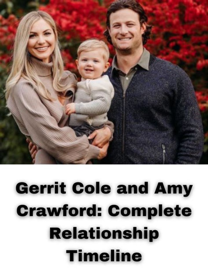 Everything To Learn About Gerrit Cole's Wife, Amy Crawford
