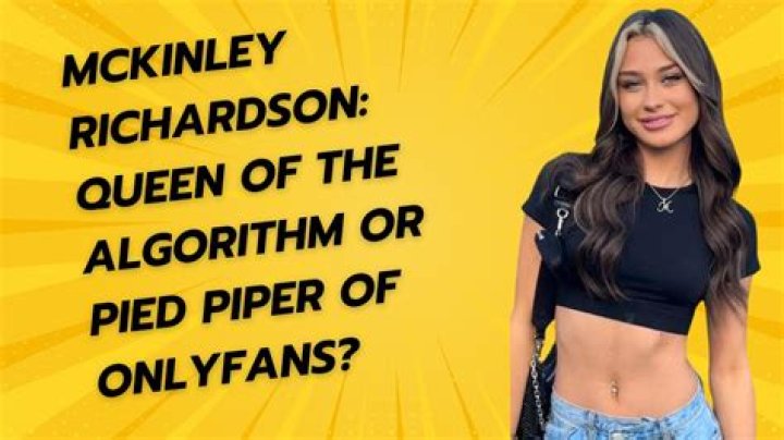 Mckinley Richardson OnlyFans Leak: The Truth Behind the Controversy