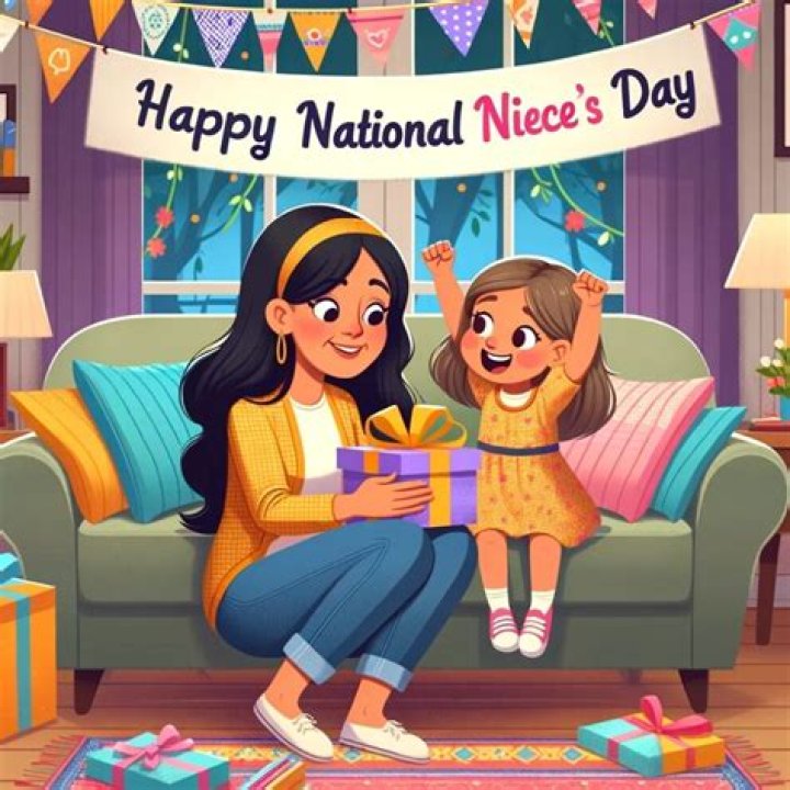 When is National Niece Day in the USA?